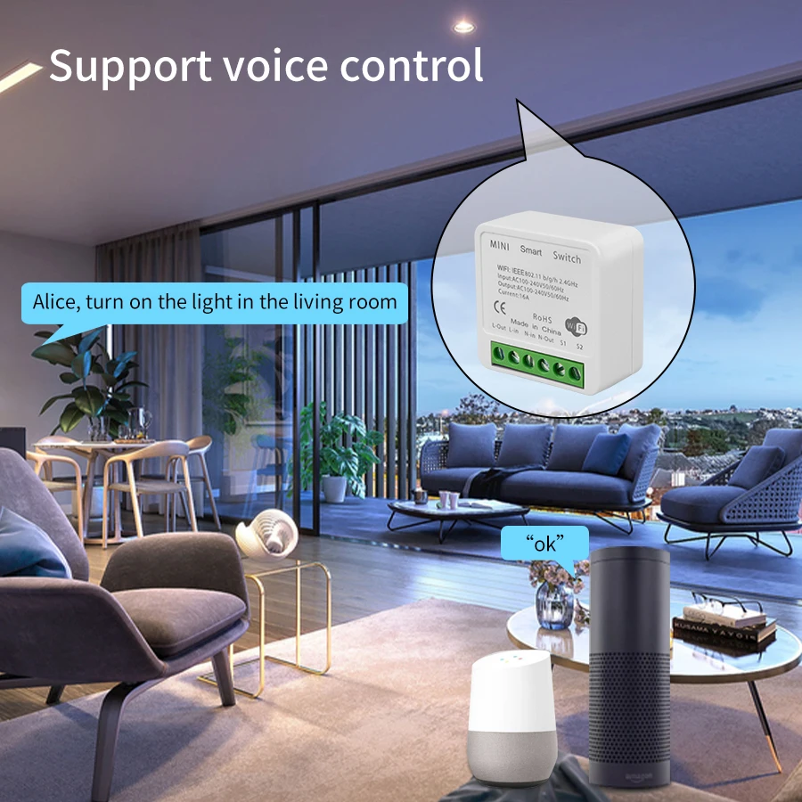 Mini Interruttore Intelligente - Tuya Wifi Socket recensione e prezzo