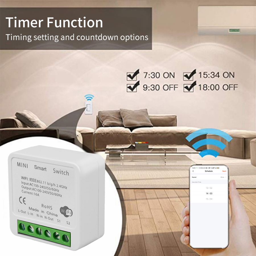 Mini Interruttore Intelligente - Tuya Wifi Socket recensione e prezzo