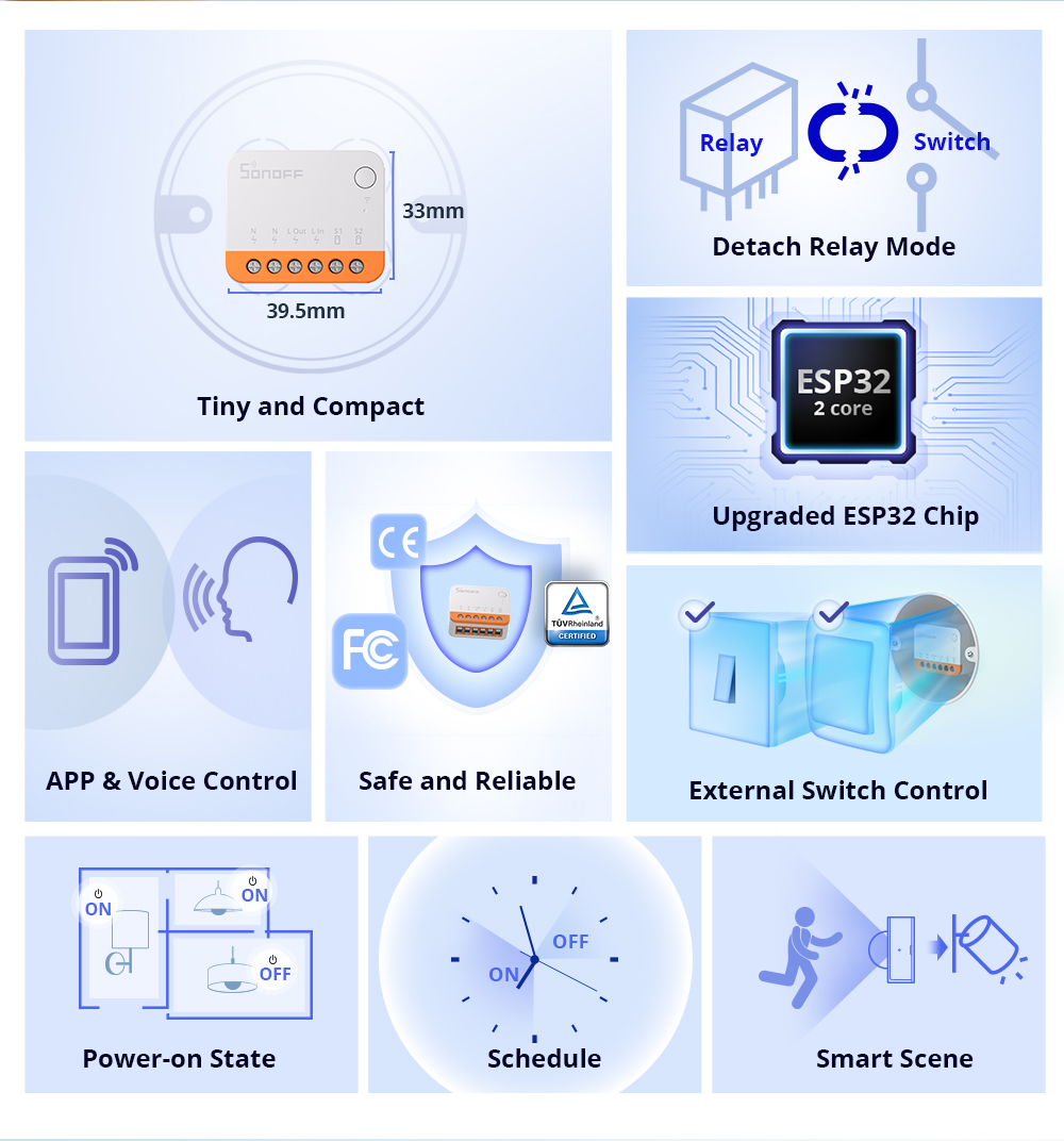 Sonoff Mini R4 Extreme Interru - Smart Home Alexa recensione e prezzo