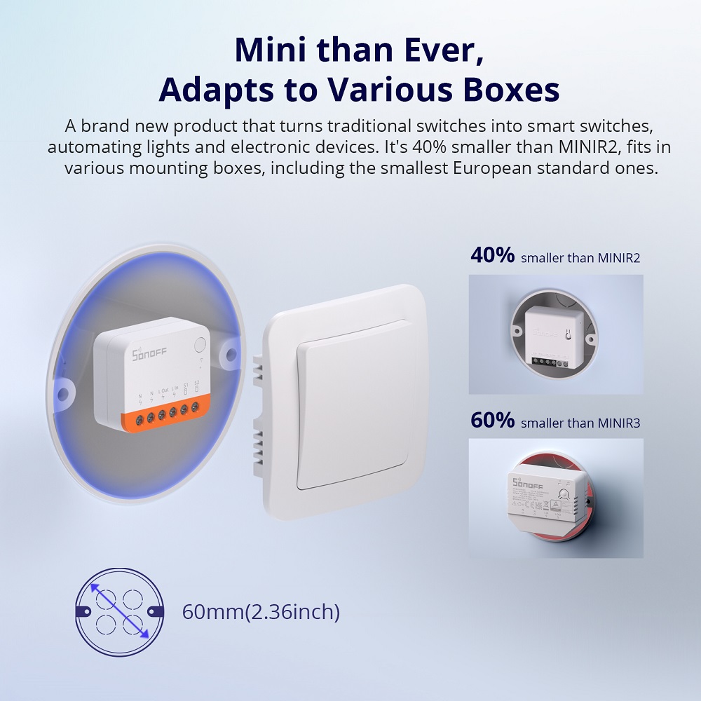 Sonoff Mini R4 Extreme Interru - Smart Home Alexa recensione e prezzo